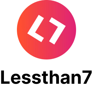 lessthan7 logo